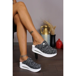 Blue Ortopedi  Kamuflaj Desenli Airmax Sabo Terlik