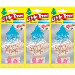 Car Freshner Little Trees Oto Kokusu 3'lü Plaj Günleri