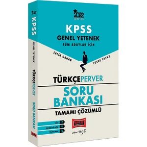 Yargı Yayınevi 2022 Genel Yetenek Türkçe Perver Tamamı Çözümlü Soru Bankası