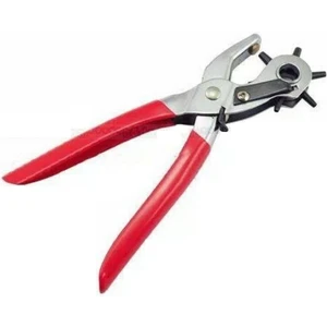 Tekno İstanbul Deri Kemer Delme Pensesi Çok Aletli Manuel Kemerli Delme Makinesi