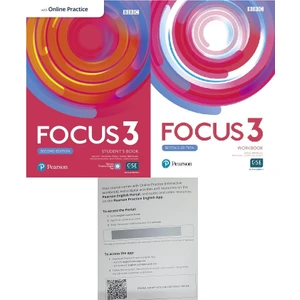 Pearson Education Yayıncılık Focus 3 Student’s Book With Online Practice + Workbook+ Word Store (2nd Ed)