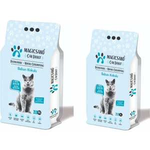 Cat Litter Sabunlu Kalın Taneli Kedi Kumu 15 Lt Marsilya Sabun Kokulu 10+5 Lt