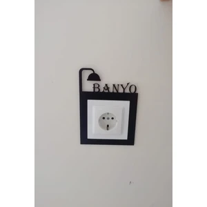 Banyo Priz Çerçevesi Priz Süsü Priz ve Anahtar Çerçevesi