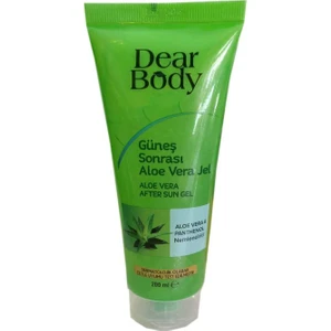 Dear Body Güneş Sonrası Aloe Vera Jel 200 ml Ferahlatıcı ve Nemlendirici Cilt Bakımı