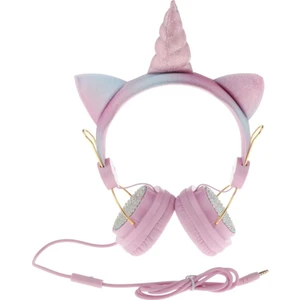 F Fityle Kız Çocuklar İçin Unicorn Kulaklık -Pembe (Yurt Dışından)