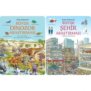 Büyük Dinozor/şehir Araştırması 2 Kitap - Rosie Heywood