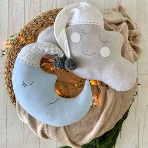 Pudra Decor Aydede Bulut Ikili Dekoratif Yastık