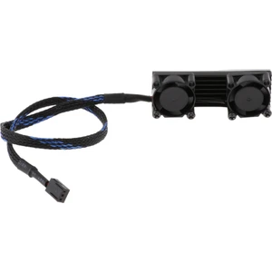 F Fityle M.2 SSD 2280 3 Pin Çift Aktif Soğutma Fanı Soğutucu Radyatör Fin Siyah (Yurt Dışından)