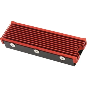 F Fityle Nvme M.2 2280 SSD W Termal Pad Vidaları-Kırmızı Için Alüminyum Soğutucu (Yurt Dışından)