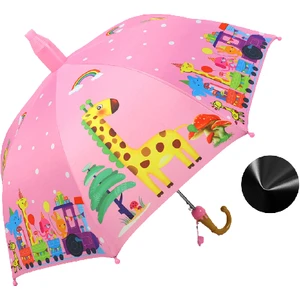 Çocuk Güneş Koruyucu Şemsiye - Pembe (Yurt Dışından)