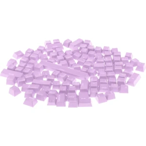 F Fityle Mekanik Klavye Mor Için 108-KEY Abs Saydam Keycaps Anahtar Kapağı (Yurt Dışından)