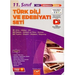 Çap Yayınları 11. Sınıf Türk Dili ve Edebiyatı Seti