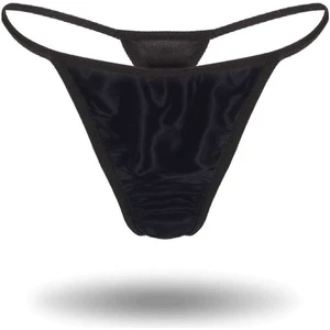 Ifondi Saten String Külot Siyah