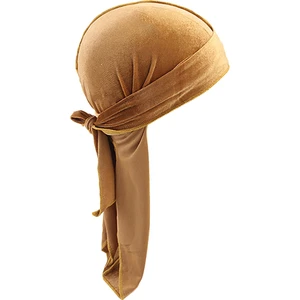 F Fityle Unisex Zarif Kadife Bandana Şapka Durag Şapkalar Beanie Chemo Şapka Haki (Yurt Dışından)