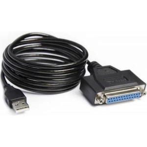 3 Metre USB 25 Pin Dişi Kablo