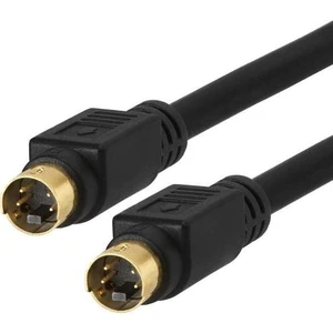 2 Metre Minidin Svıdeo 4pin S-Video Kablo Svideo Gold Uç