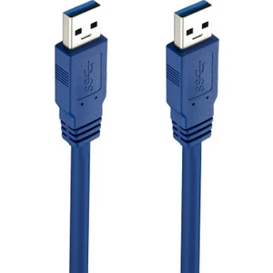 USB 3.0 Erkek Erkek Kablo 60 cm Erkek Erkek 3.0 Kablo