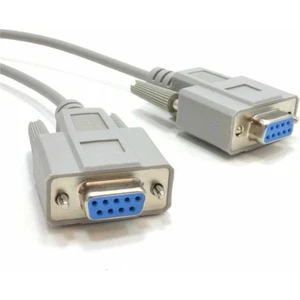 9 Pin Seri RS232 Com Port Dişi Dişi Kablo 1.5 Metre