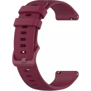 Honor Watch Magic 2 46MM Kordon Benekli Kançalı Silikon Mürdüm