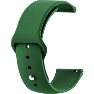 Google Ticwatch S2 Wear Os Kordon Klasik Silikon Krd 11 Koyu Yeşil