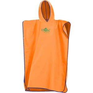 F Fityle Sörf Panço Kaputlu Havlu Bornoz Değiştirme, Ultralight Cilt Dostu Hızlı Kuru Mikrofiber Surfer Yüzücü Plaj Panço Pelerin - Turuncu (Yurt Dışından)