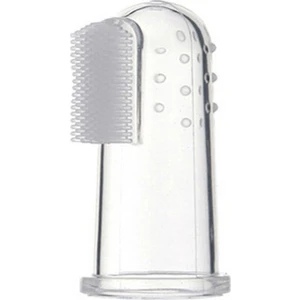 Smiley Baby Şeffaf Saklama Kaplı Parmak Fırça