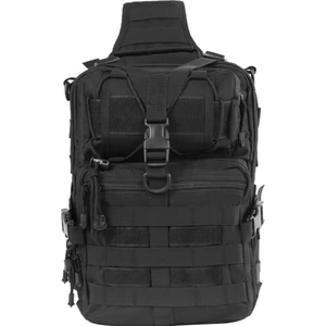 F Fityle Açık Bisiklet Molle Crossbody Çanta Siyah (Yurt Dışından)