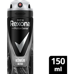 Men Erkek Sprey Deodorant Natural Fresh Kömür Detox 150 ML 1 Adet