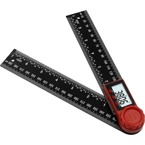 F Fityle Doğru Cetvel Ölçüm Gonyometre Aracı Ölçer Dijital Açılı Bulucu (Yurt Dışından)