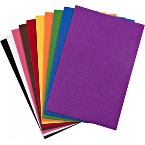 A4 Keçe 10 Renk 50'li