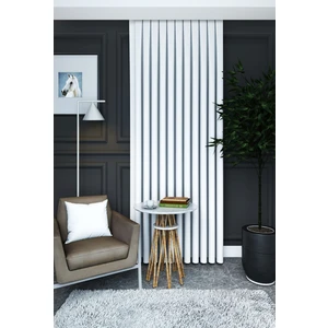 Evdepo Home Beyaz Düz Renk Pileli Petek Dokulu Fon Perde, 1/2,5 Normal Pile, Tek Kanat 50 x 270 cm