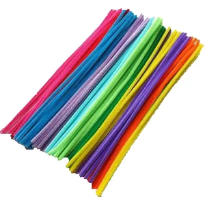 Renkli Tel Peluş Şönil 30 cm 50'li