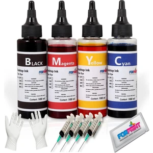 Canon G1411/G2110/G3411 Uyumlu Mürekkep Seti 4X100 ml