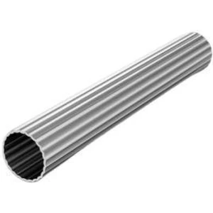 Yuvarlak Alüminyum Dolap Içi Askı Borusu + 2 Adet Flanş + Vidaları