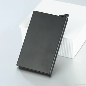 Minimalist Secrid Otomatik Mekanizmalı Metal Kredi Kartlık Rfıd Korumalı