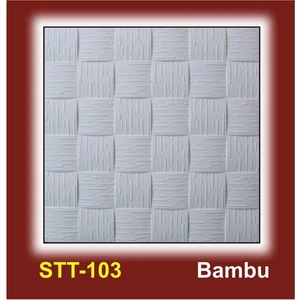 Tavan Kaplama 2 M2 (8 Adet 50 x 50 Cm) Bambu Modeli