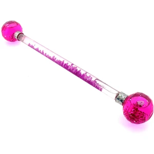 Parıltılı Pembe Simli Baton