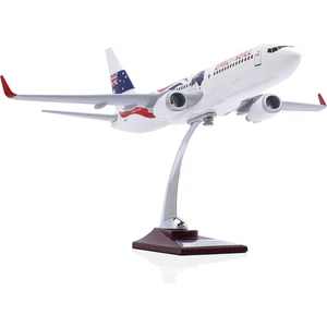 1:100 Boeing 737-800 Avustralya Tasarımlı Uçak Maketi, 1/100 Ölçek Model Uçak, Havacılık Meraklıları Için Hediye, Koleksiyoner Hediyesi