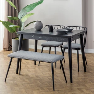 Trio 2 Sandalyeli Benchli Mutfak Masa Takımı