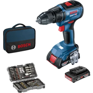 Gsr 18V-50 Profesyonel Akülü Vidalama + 43 Parça Set