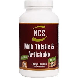 Milk Thistle Artichoke Zerdeçal Karahindiba Zencefil 90 Tablet