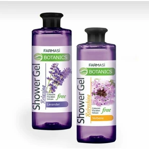 Botanıcs Lavanta Rahatlatıcı Duş Jeli 500 ml ve Mıne Çiçeği Tazeleyici Duş Jeli 500 ml