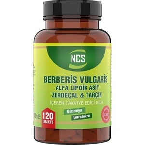 Berberis Vulgaris Alfa Lipoik Asit Zerdeçal 120 Tablet