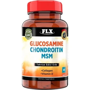 Flx Glukozamine Chondroitin Msm Vitamin D Collagen 60 Tablet