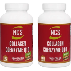Collagen Coenzyme Q10 200 Mg Selenium 180 Tablet 2 Kutu