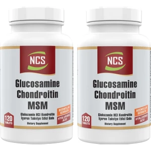 Glucosamine Chondroitin Msm Hyaluronic Acid 120 Tablet 2 Kutu