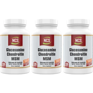 Glucosamine Chondroitin Msm Hyaluronic Acid 120 Tablet 3 Kutu