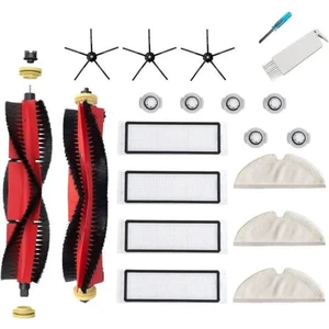 F Fityle 19 Adet Vakum Süpürge Yedek Parçaları Roborock S6 Max E25 Için Seti Accs  (Yurt Dışından)