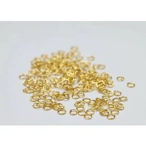 Yiğit Aksesuar 5 mm Gold Metal Bağlantı Halkası 50 Gram