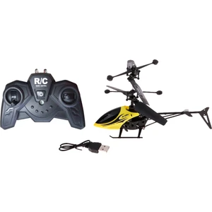 F Fityle LED Işıklı Şarj Edilebilir Kumandalı RC Helikopter Uçak - Sarı (Yurt Dışından)